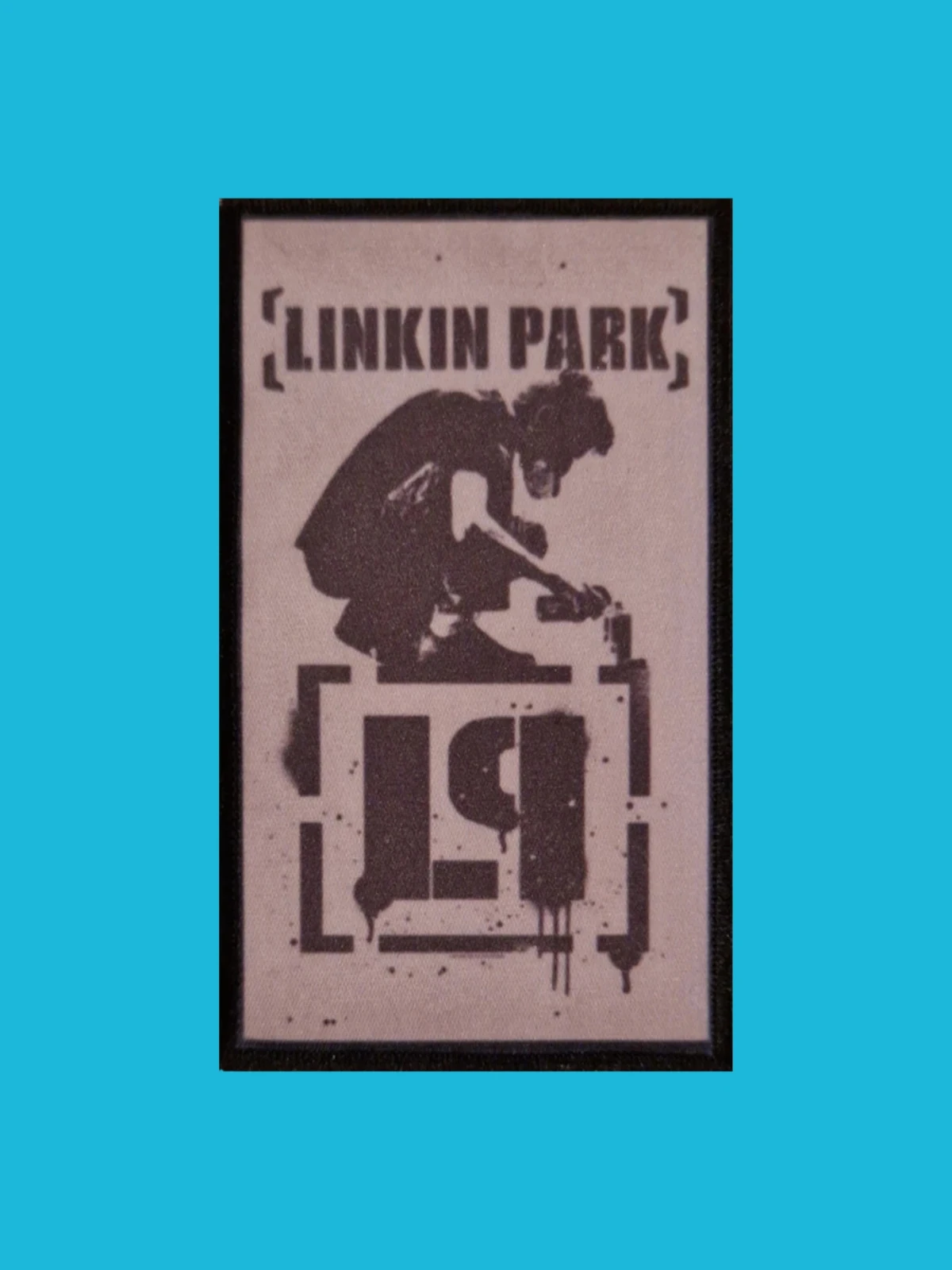 Patch Linkin Park - Artwork Meteora - Imprimé - Rectangle de 6 x 10 centimètres